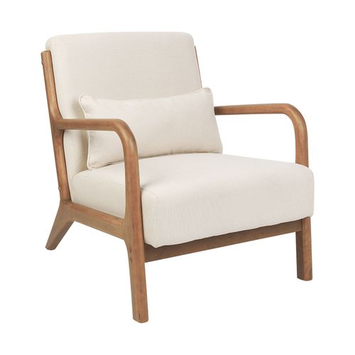 Tissu Fauteuil Beige Clair Skovde
