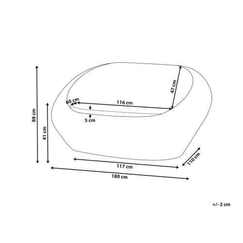 Canapé De Jardin 2 Places Maiori Rotin Naturel