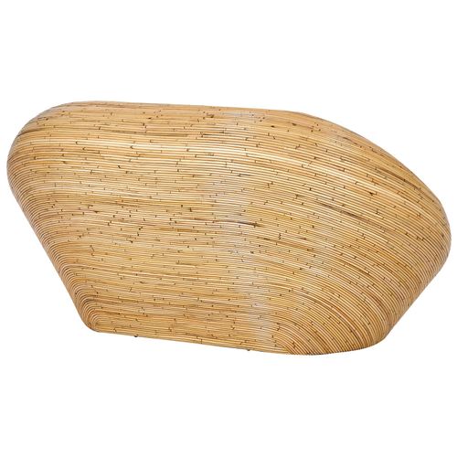 Canapé De Jardin 2 Places Maiori Rotin Naturel