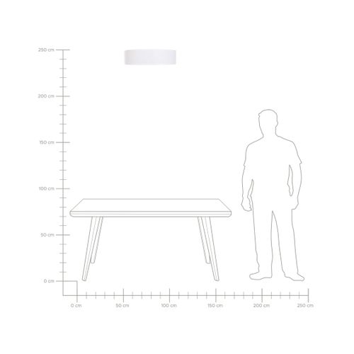 Plafonnier Magno Blanc