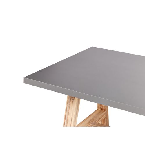 Salle à Manger De Jardin Avec Tabourets 6 Places Tonnare Béton Gris