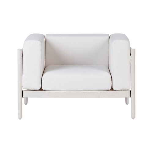 Ensemble De 2 Fauteuils De Jardin Ferretti Beige Clair