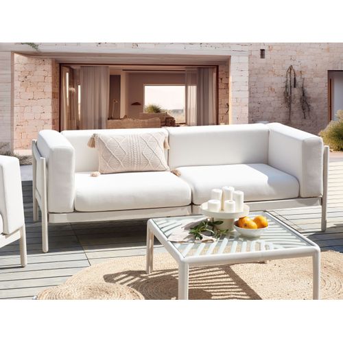 Canapé De Jardin 2 Places Ferretti Beige Clair