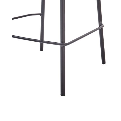 Lot De 2 Chaises De Bar Mayetta Rotin Orange