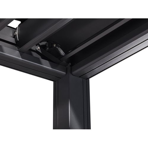 Tonnelle De Jardin Fornoli Métal 296 Cm 296 Cm Noir