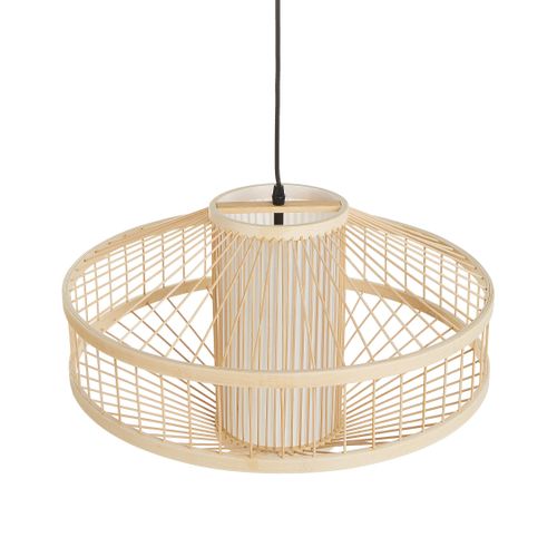 Lampe Suspension Karaj Bambou Naturel