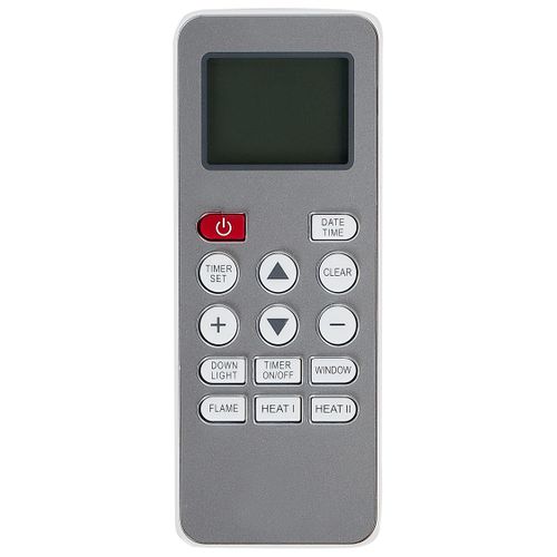 Chauffage De Cheminée Électrique Karoo Avec Télécommande Blanc