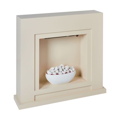 Chauffage De Cheminée Électrique Sahara Beige