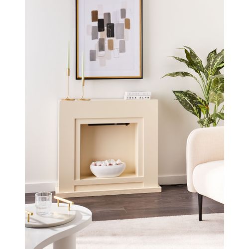 Chauffage De Cheminée Électrique Sahara Beige