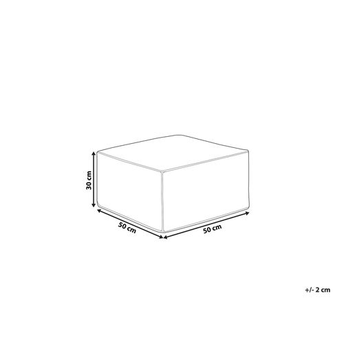 Pouf Sherali Coton Orange