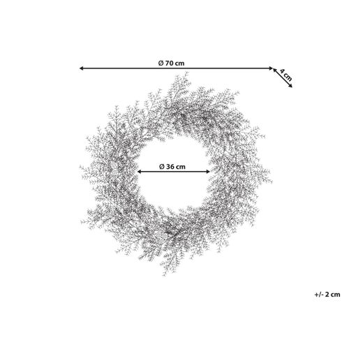 Couronne De Noël Panrun Vert 70 Cm