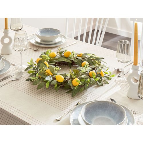 Couronne Décorative Lenrun 50 Cm Vert