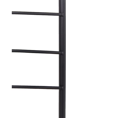 Séparateur De Pièce à 3 Panneaux Noale Noir 135 Cm 170 Cm