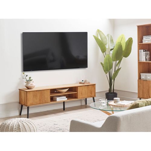 Meuble TV Timmins Bois De Pin Marron