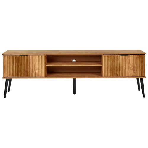 Meuble TV Timmins Bois De Pin Marron