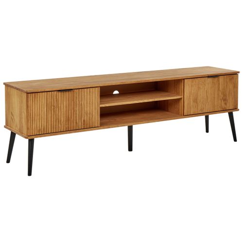 Meuble TV Timmins Bois De Pin Marron