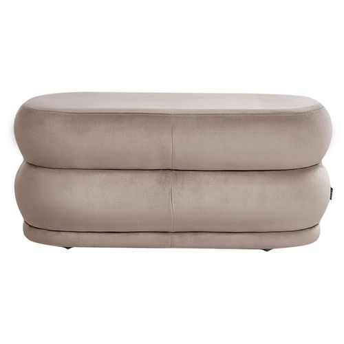 Banc Ellendale Velours Taupe