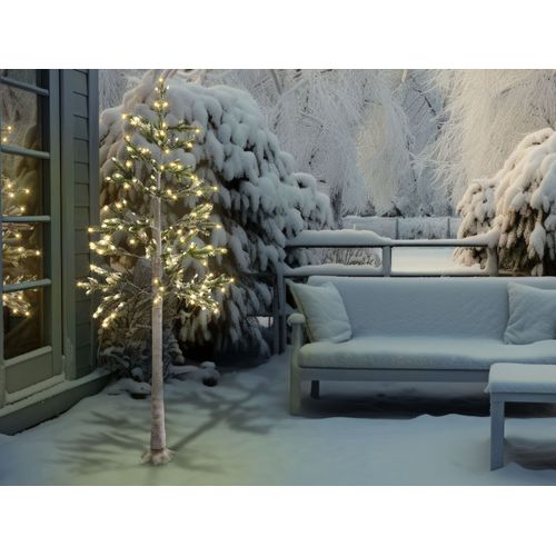 Décoration Extérieure LED Albioni Arbre 180 Cm Blanc
