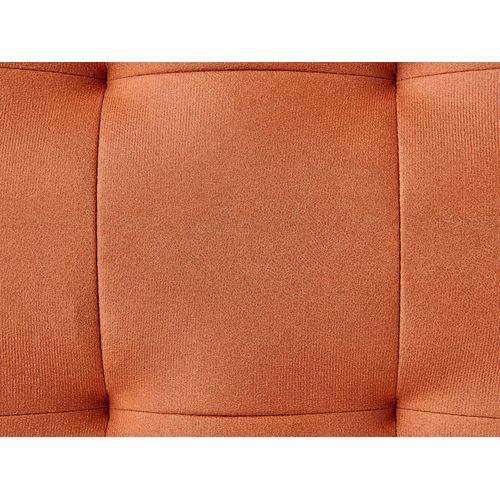 Repose-pied Murdo Cuir Pu Orange