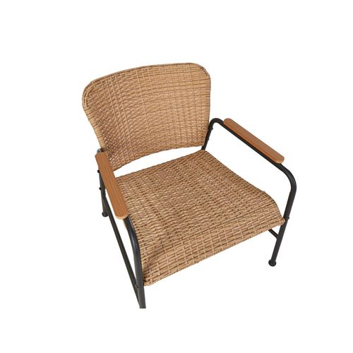 Ensemble De Salon De Jardin Avec Table 4 Places Ofanto Naturel