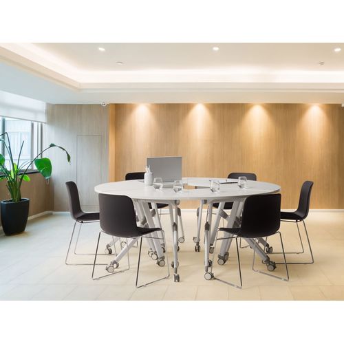 Module De Bureau D'angle Pliable Bendi Blanc 90 Cm 64 Cm