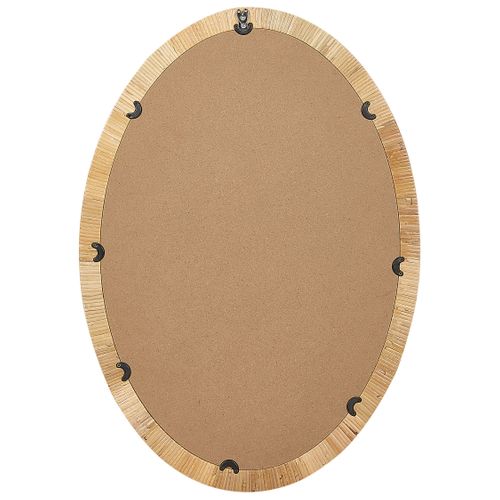 Miroir Foissy 50 Cm 70 Cm Rotin Naturel