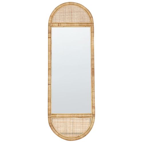 Miroir Sur Pied Barges 150 Cm Rotin Naturel