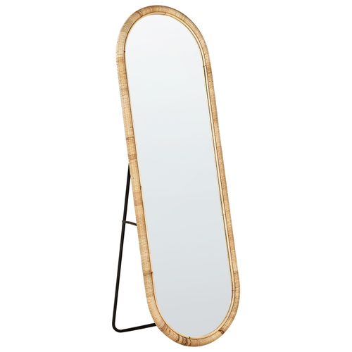 Miroir Sur Pied Montot 150 Cm Rotin Naturel