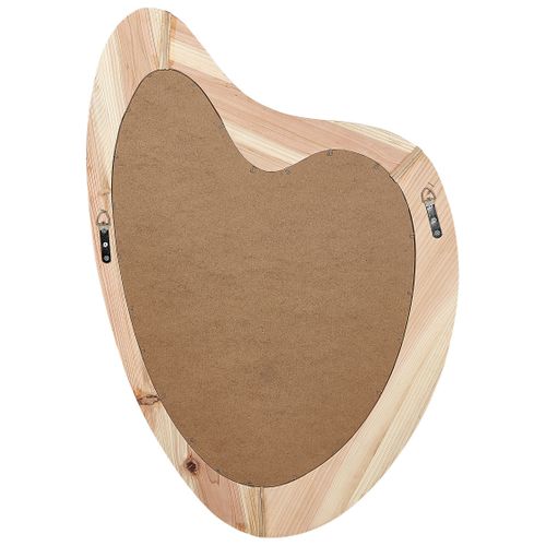 Miroir Neure 90 Cm 77 Cm Bois De Sapin Naturel