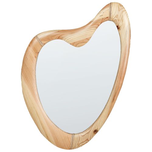 Miroir Neure 90 Cm 77 Cm Bois De Sapin Naturel