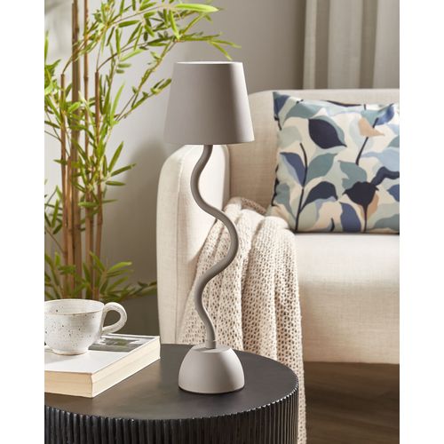 Lampe De Table LED Sans Fil Vouga Avec Variateur Métal Beige