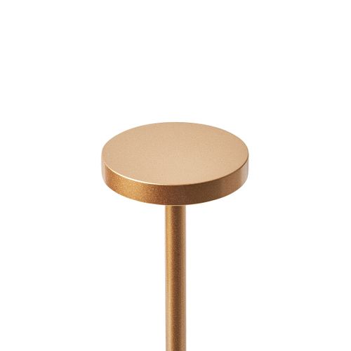 Lampe De Table LED Sans Fil Lizandro Avec Variateur Métal Doré