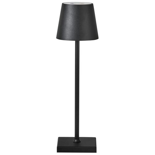 Lampe De Table LED Sans Fil Valira Métal Noir