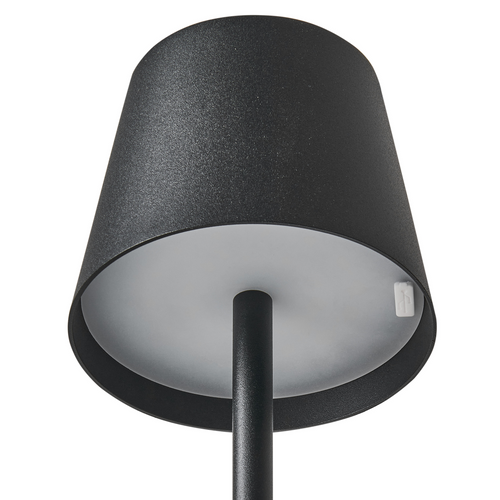 Lampe De Table LED Sans Fil Valira Métal Noir
