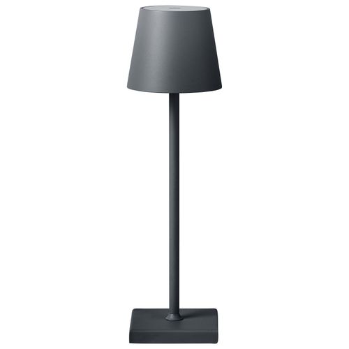 Lampe De Table LED Sans Fil Baceiro Avec Variateur Métal Gris Foncé