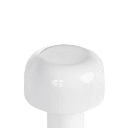 Lampe De Table LED Sans Fil Besos Avec Variateur Métal Blanc