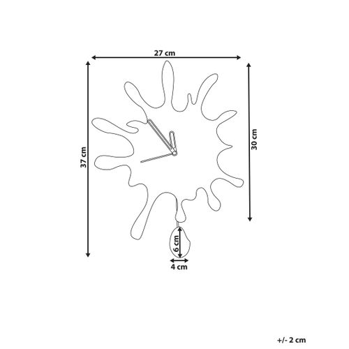 Horloge Murale Fully 27 Cm Blanc