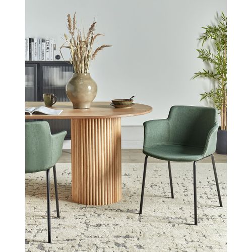Lot De 2 Chaises De Salle à Manger Belfield Vert