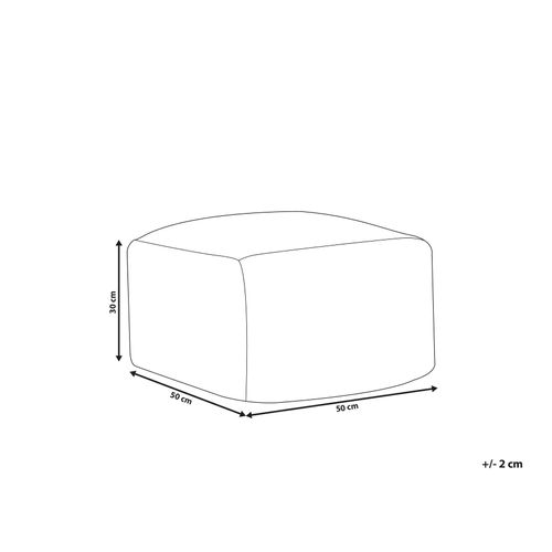 Pouf Bodla Matière Synthétique Vert