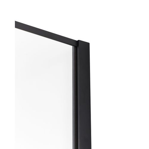 Parois De Douche Waspam 80 X 190 Cm Noir