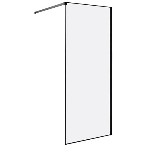 Parois De Douche Waspam 80 X 190 Cm Noir