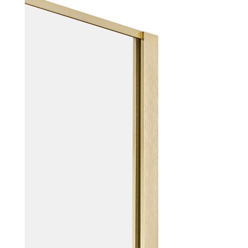 Parois De Douche Waspam 80 X 190 Cm Doré