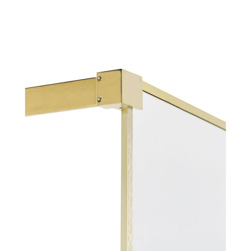 Parois De Douche Waspam 80 X 190 Cm Doré