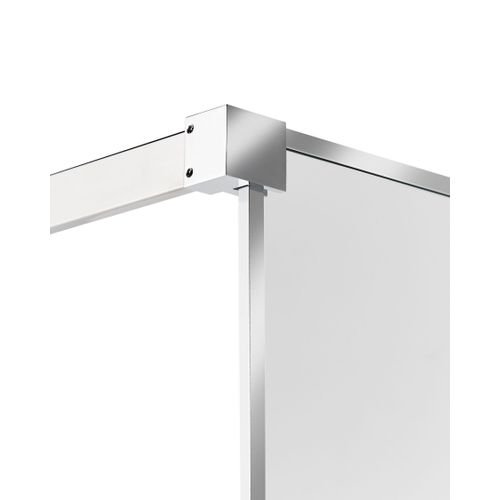 Parois De Douche Waspam 90 X 190 Cm Argenté