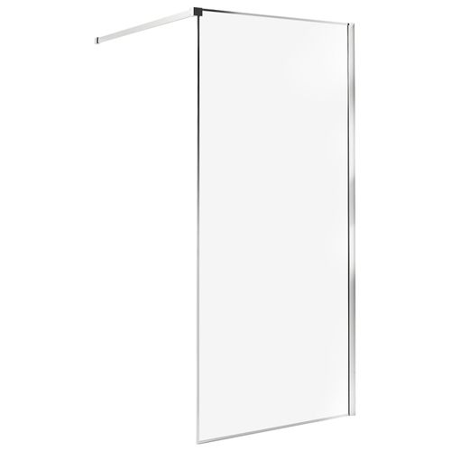 Parois De Douche Waspam 90 X 190 Cm Argenté