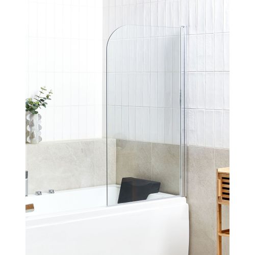 Paroi De Bain Douche Lapan 140 X 80 Cm Argenté