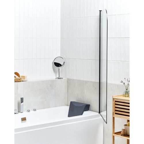 Paroi De Bain Douche Lapan 140 X 70 Cm Noir