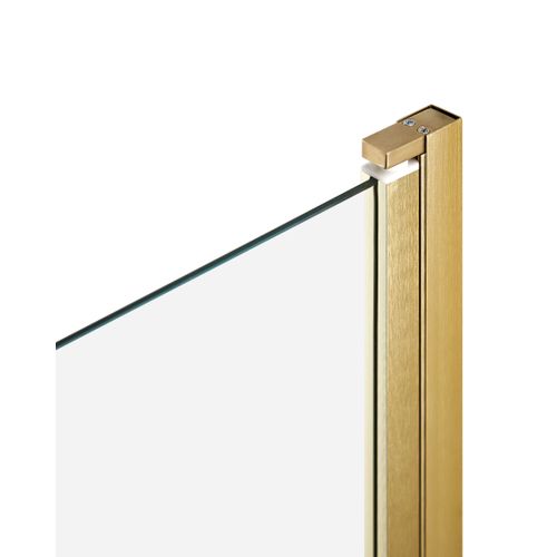 Paroi De Bain Douche Lapan 140 X 70 Cm Doré