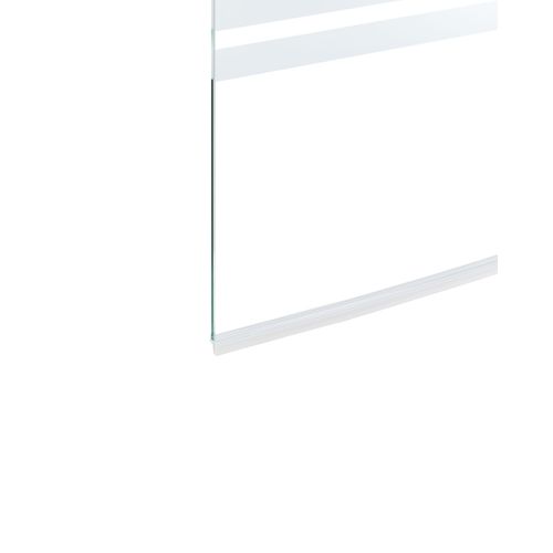 Paroi De Bain Douche Tuapi 140 X 100 Cm Argenté