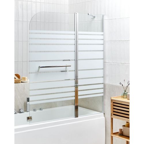 Paroi De Bain Douche Tuapi 140 X 120 Cm Argenté